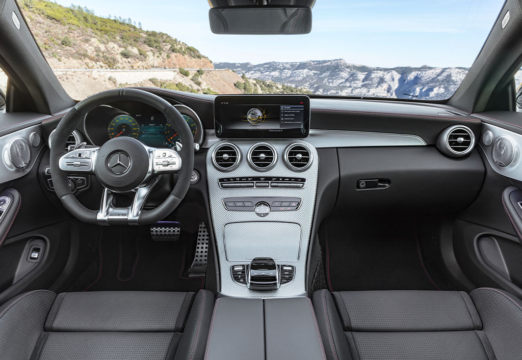 Mercedes C-Klasse cabriolet interiør