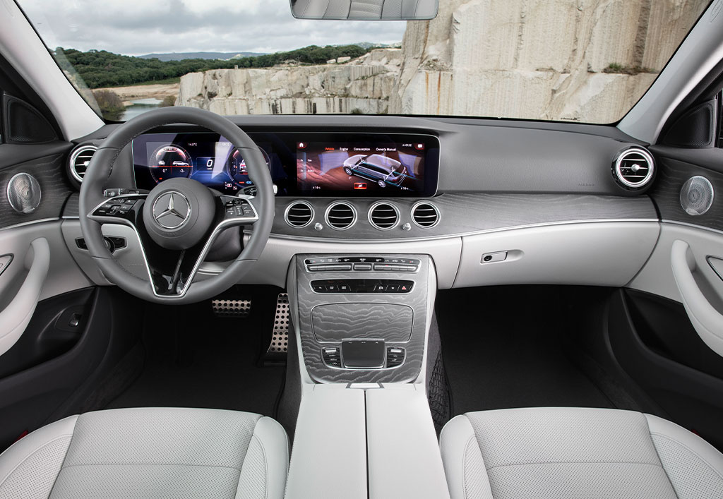 Mercedes E-Klasse stationcar interiør