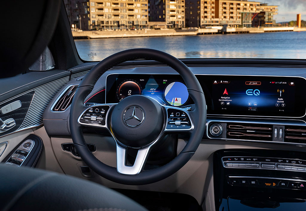 Mercedes-EQ EQC interiør