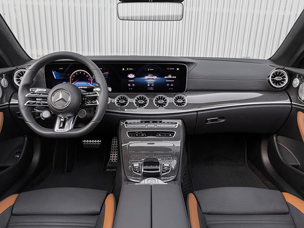 Mercedes-Benz E-Klasse cabriolet interiør