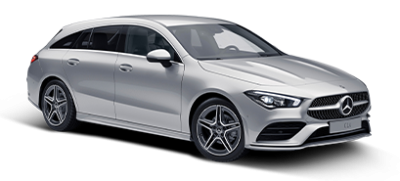 CLA Shooting Brake - sølv