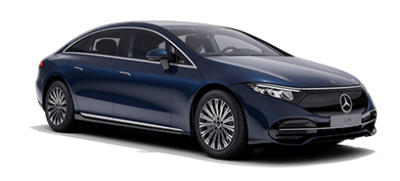 Mercedes-EQ EQS - nautic blå