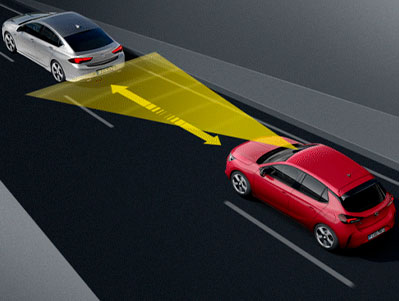 Opel Corsa adaptiv fartpilot