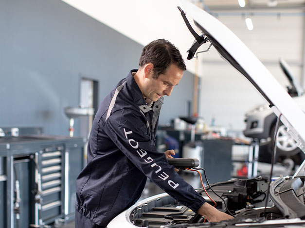 Peugeot værksted