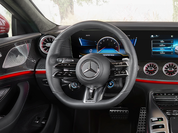 Mercedes-AMG GT 4-dørs interiør