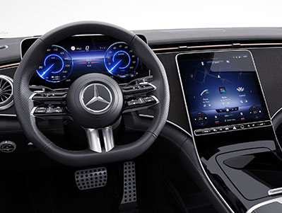 Mercedes-EQ EQE Display pakke