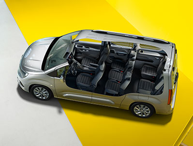 Opel Combo-e Life indretning