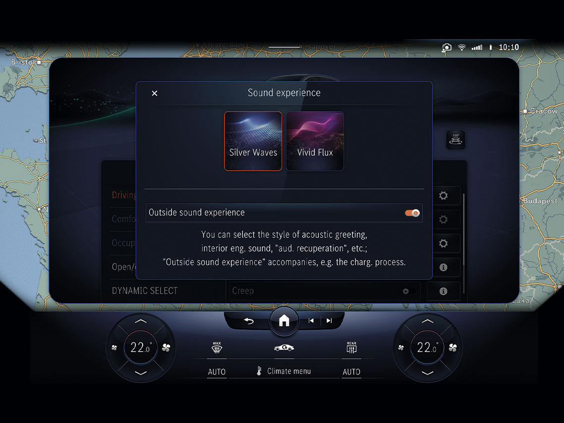 Mercedes-EQ EQS SUV Sound Experience