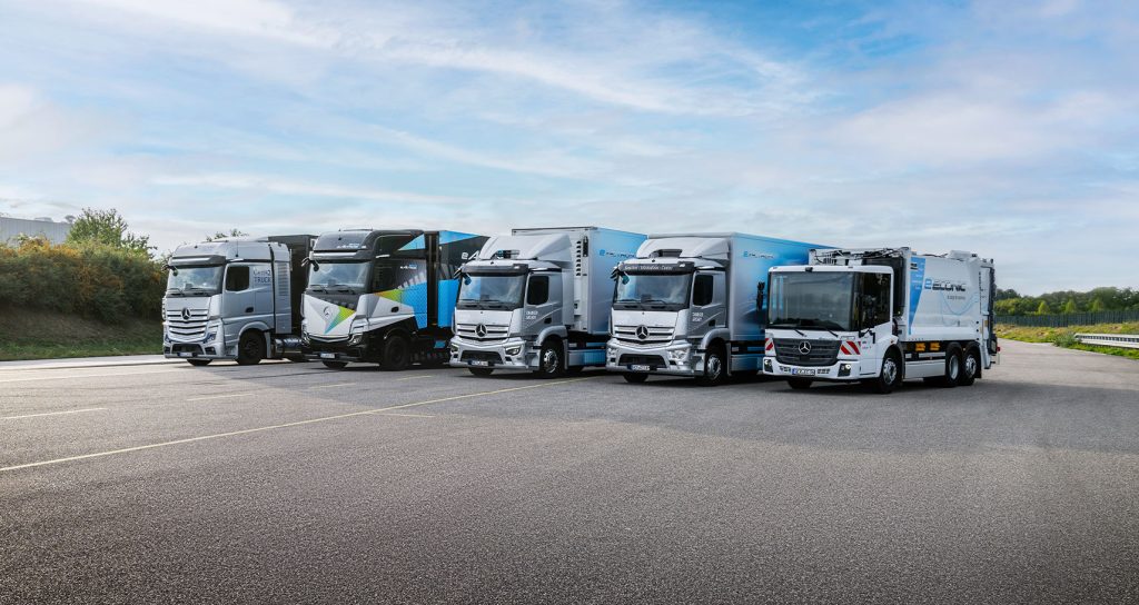 Elektriske nyheder fra Mercedes Trucks
