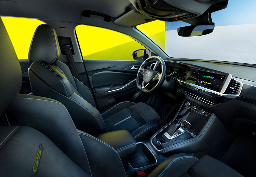 Ny Opel Grandland GSe interiør
