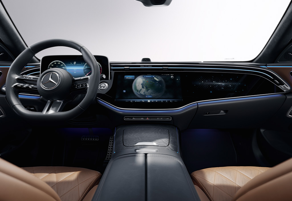 Mercedes-Benz E-Klasse interiør