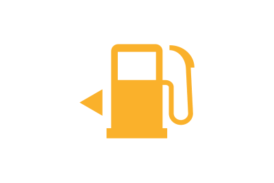 Brændstof - advarselslampe