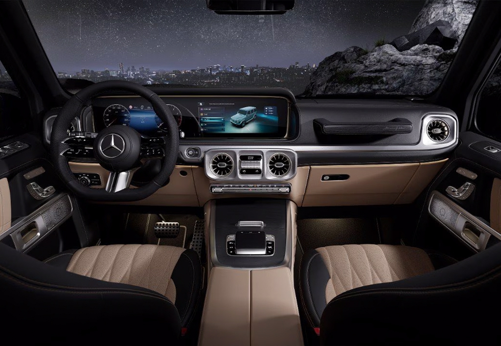 Mercedes-Benz G-Klasse interiør