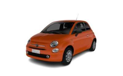 Fiat 500 i Orange pestellak - kategorbillede