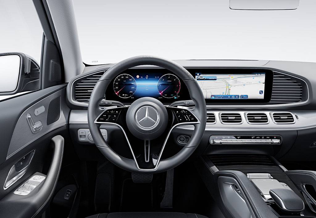 Mercedes-Benz GLE MBUX-infotatinmentsystem