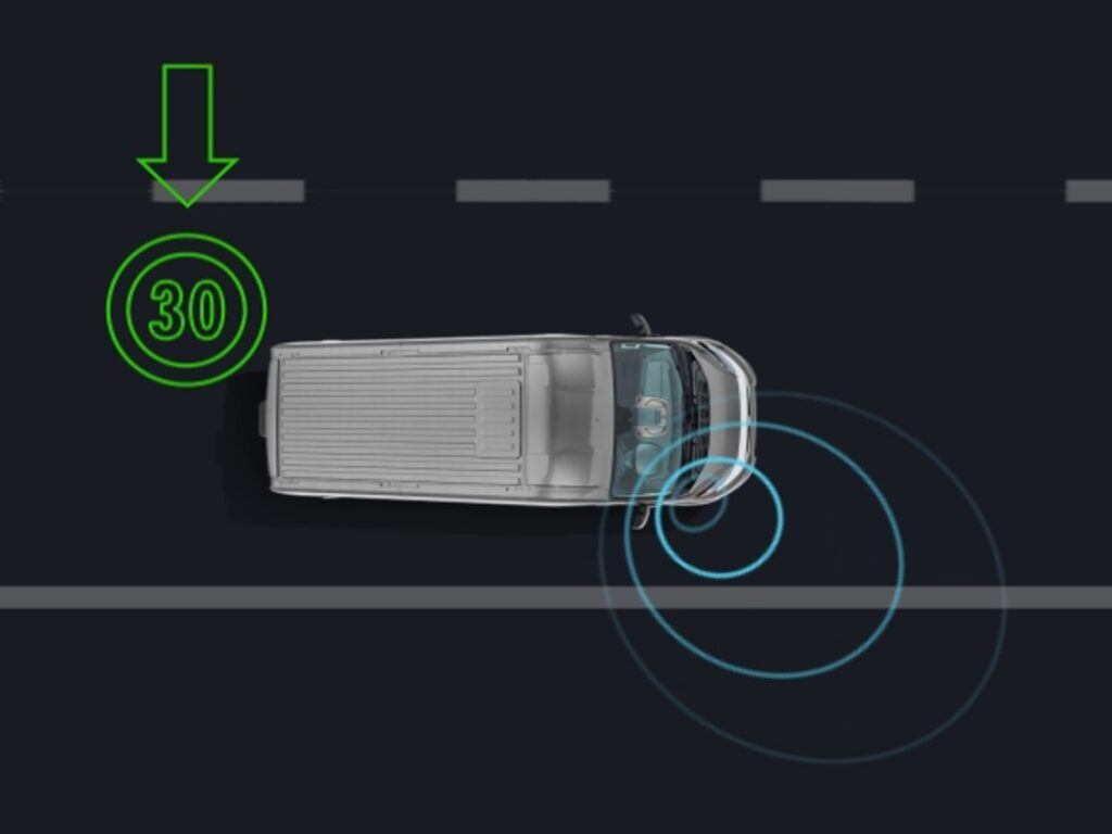 Fiat Ducato - Intelligent Speed Assist