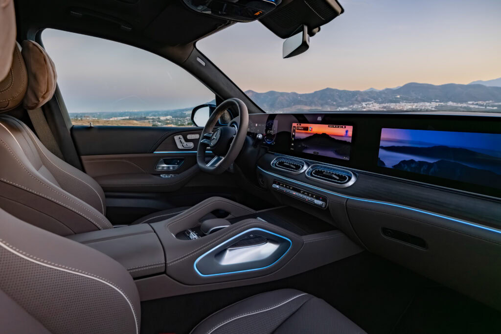 Interiøret i den nye Mercedes-Benz GLS