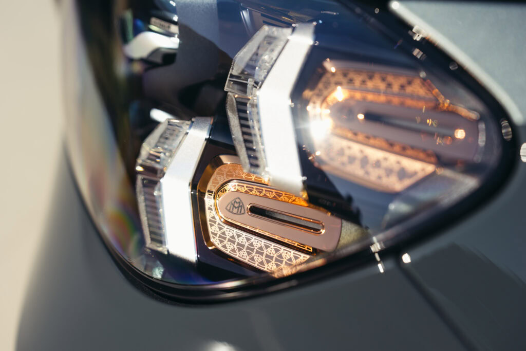 Maybach logo i lygterne på den nye Mercedes-Maybach GLS