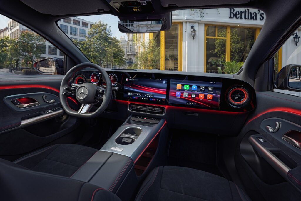 Interiøret i den nye Mercedes-Benz GLA